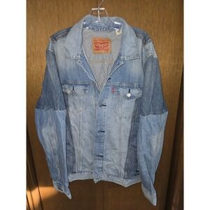 Levi's Multicolored Denim Jacket - Size XLT